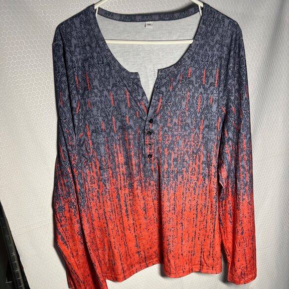 Ladies Dark Lavender and Coral Long Sleeve Jersey - Picture 1 of 2